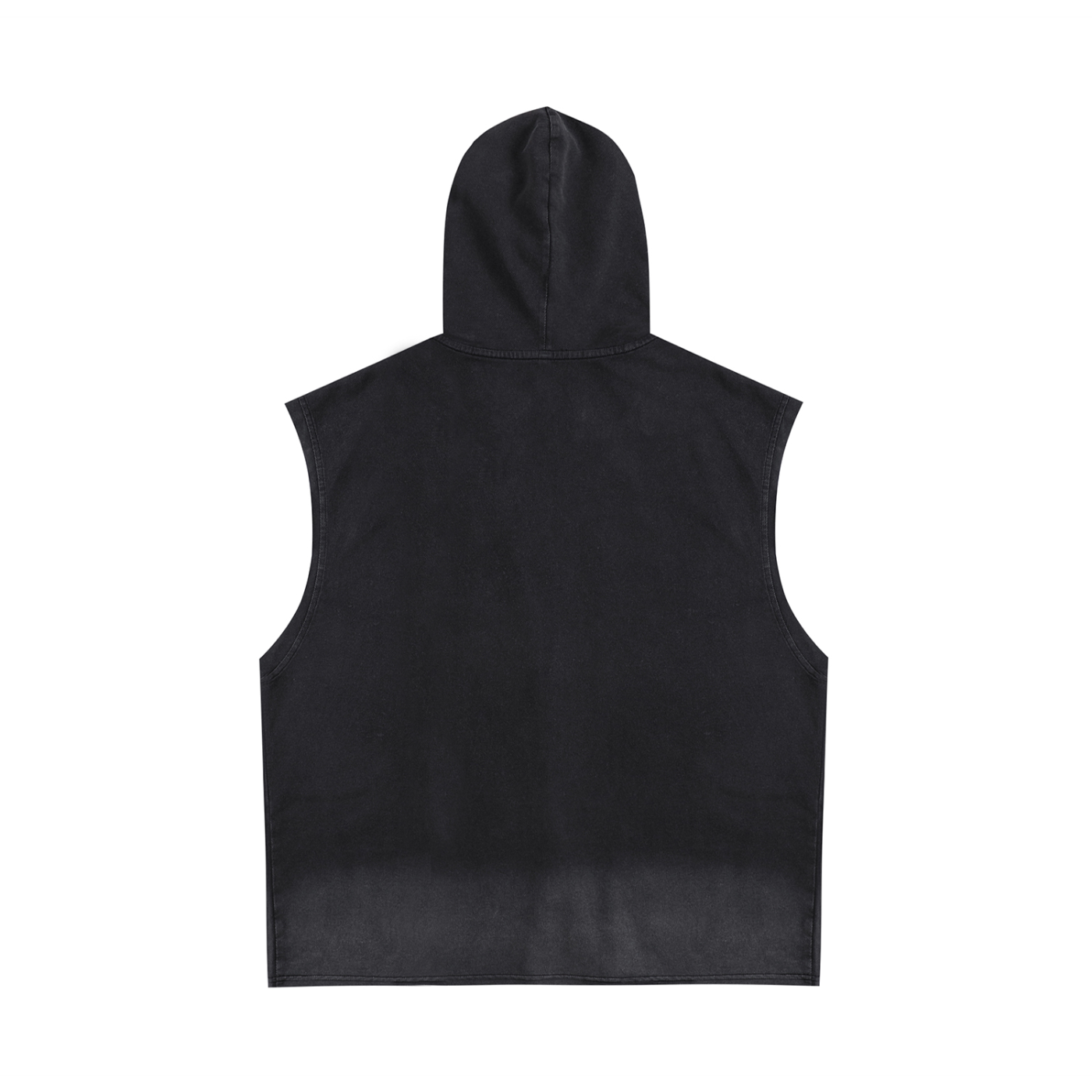 sleeveless,tank top,street,zip,hoodie