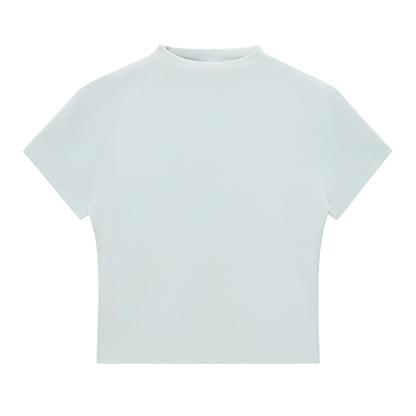 Essential Slim Fit Mock Neck T-Shirt