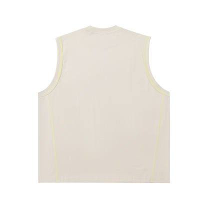 sleevless,tank top,panel,street