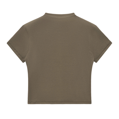 Essential Slim Fit Mock Neck T-Shirt