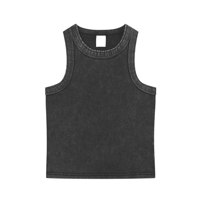 tank top,sleeveless,street,washed