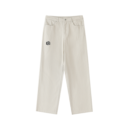 Heavyweight Cotton Straight-Leg Pants