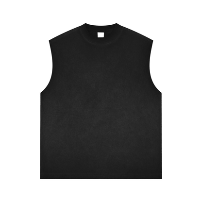 sleevless,tank top,street,washed