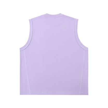 sleevless,tank top,panel,street