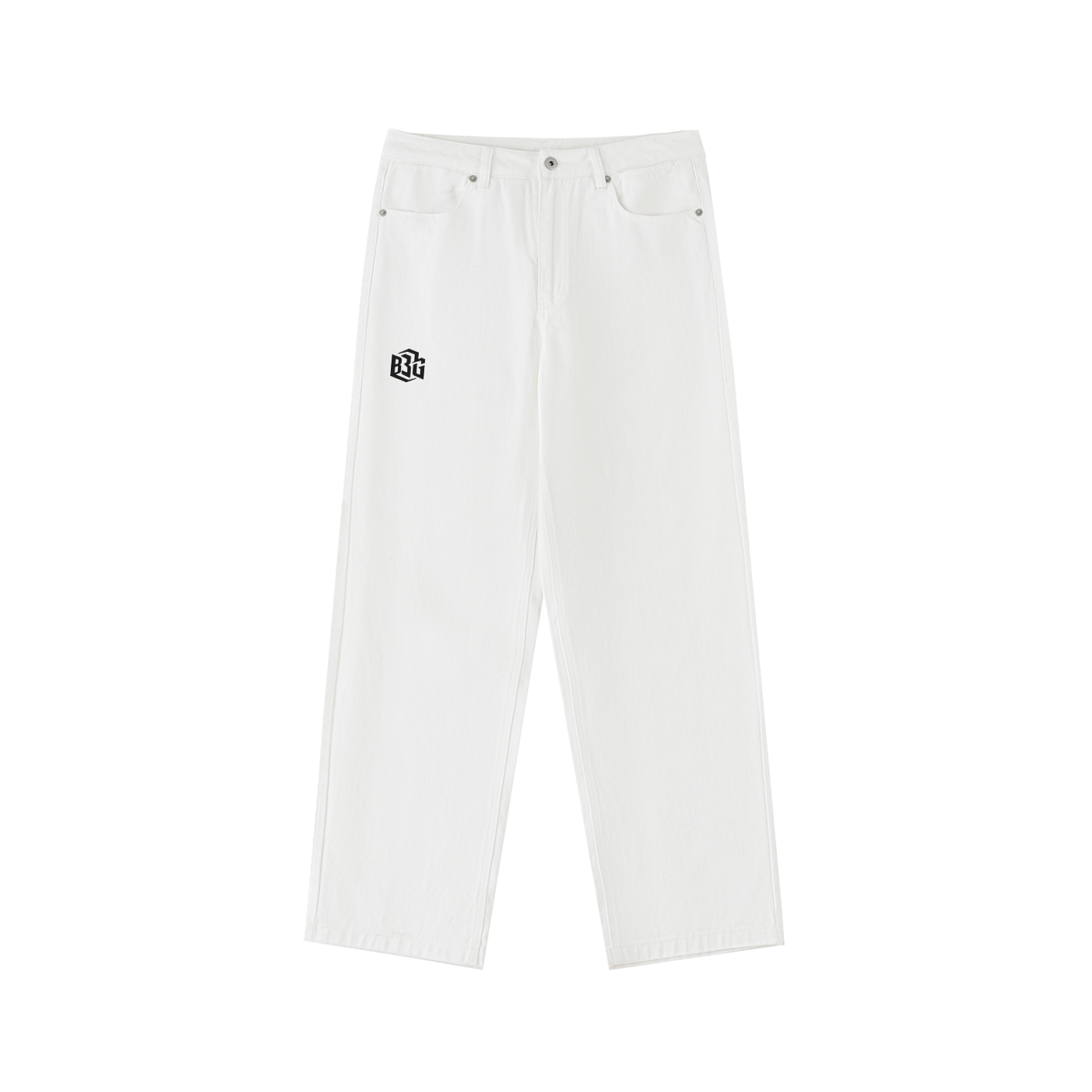 Heavyweight Cotton Straight-Leg Pants