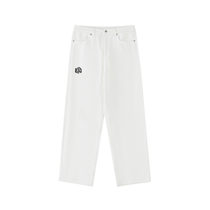 Heavyweight Cotton Straight-Leg Pants