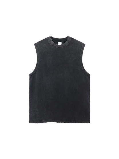 tank top,sleeveless,washed,street