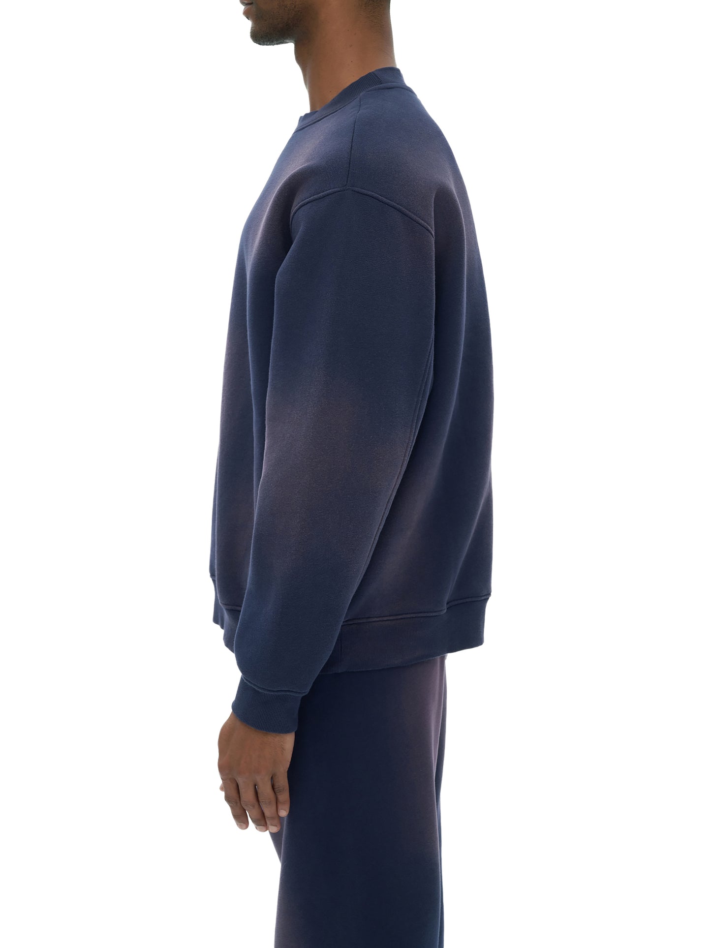 Sweatshirt,Casual,Street,Pure Cotton,Washed,Drop Shoulder,Round Neck,Autumn,Winter