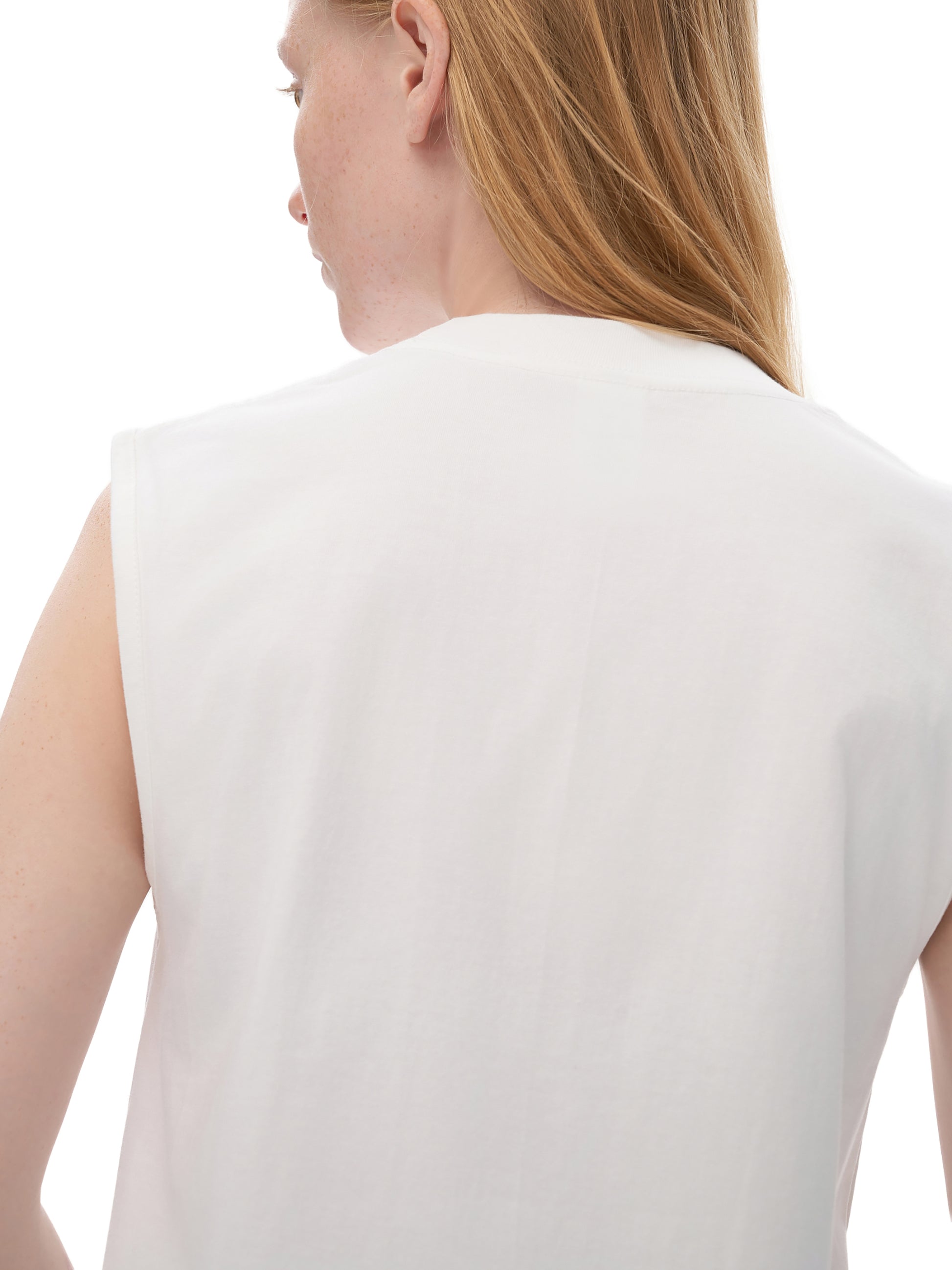 sleevless,tank top,street,cotton