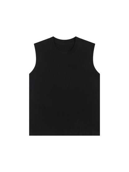 sleevless,tank top,street,cotton