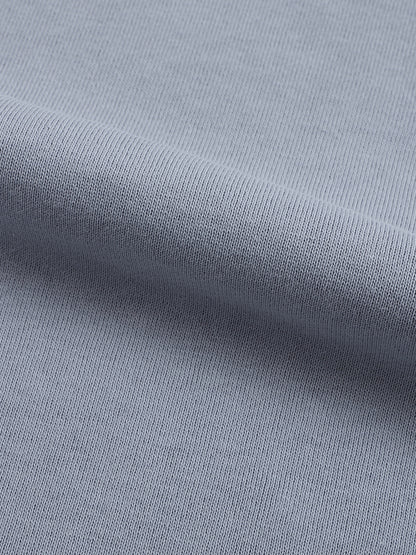 Sweatshirt,Casual,Street,Pure Cotton,Long Sleeve,Drop Shoulder,Round Neck,Autumn,Winter