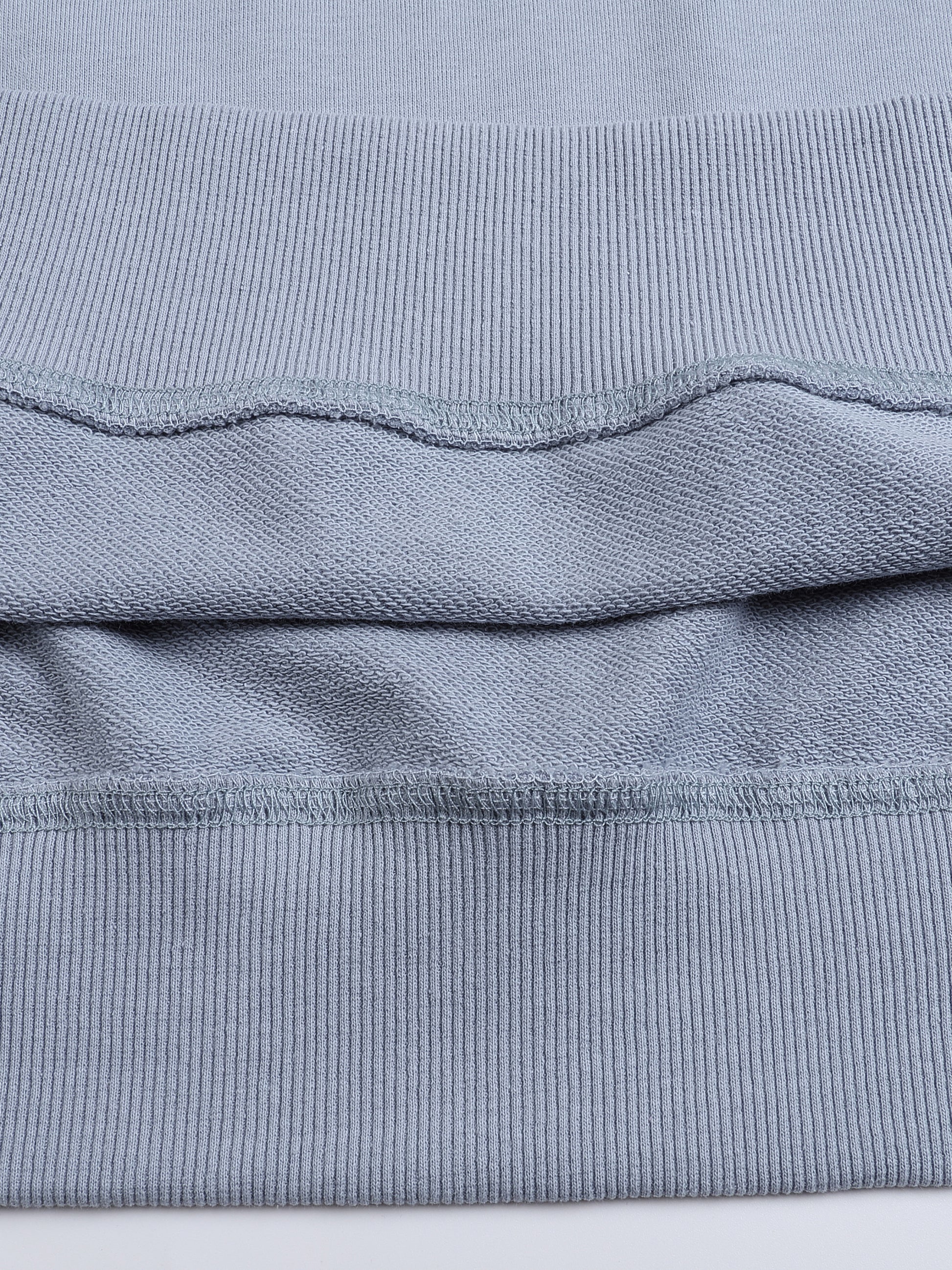 Sweatshirt,Casual,Street,Pure Cotton,Long Sleeve,Drop Shoulder,Round Neck,Autumn,Winter