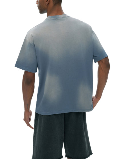 street,t shirt,blank,man