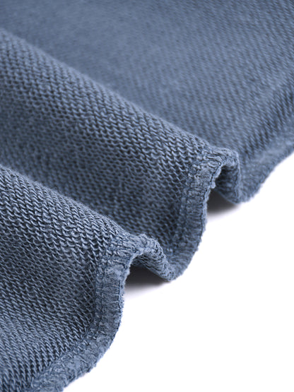 Sweatshirt,Street,Pure Cotton,Washed,Long Sleeve,Drop Shoulder,Round Neck,Spring,Autumn,Winter