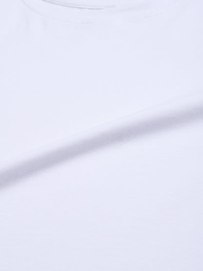 Fitted Crop Cotton T-Shirt