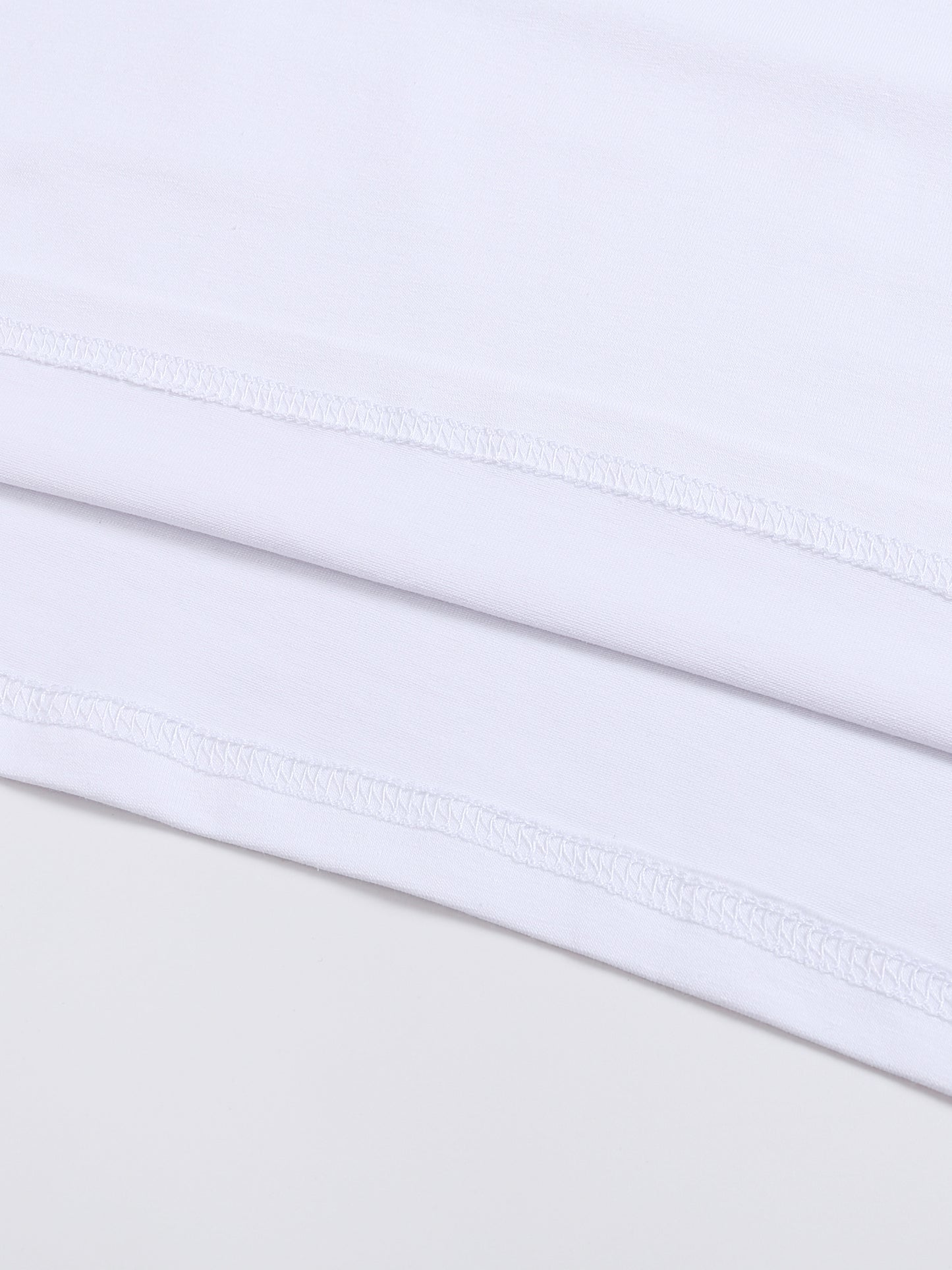 Fitted Crop Cotton T-Shirt