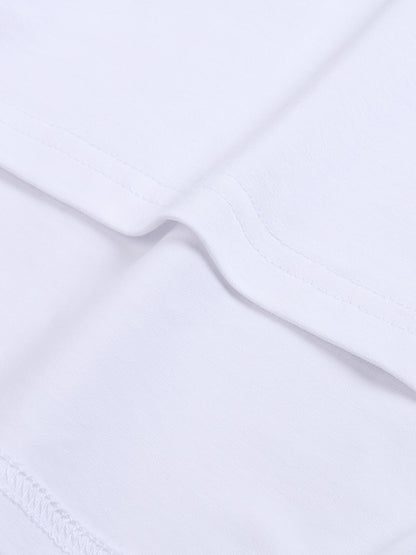 Fitted Crop Cotton T-Shirt