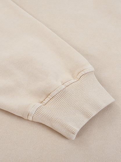 Casual,Street,Cotton ,Washed,Long Sleeve ,Sweatshirt ,Drop Shoulder ,Spring ,Autumn ,Winter 