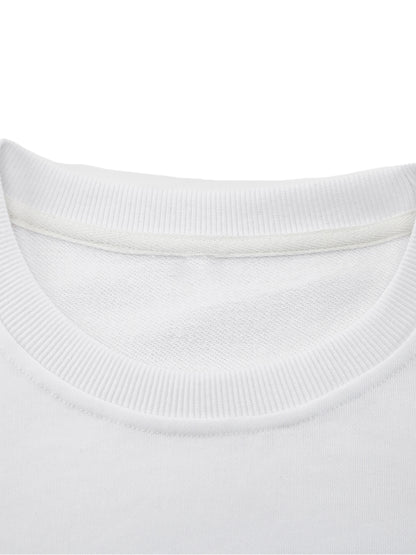 Sweatshirt,Casual,Pure Cotton,Long Sleeve,Regular Sleeve,Round Neck,Autumn,Winter
