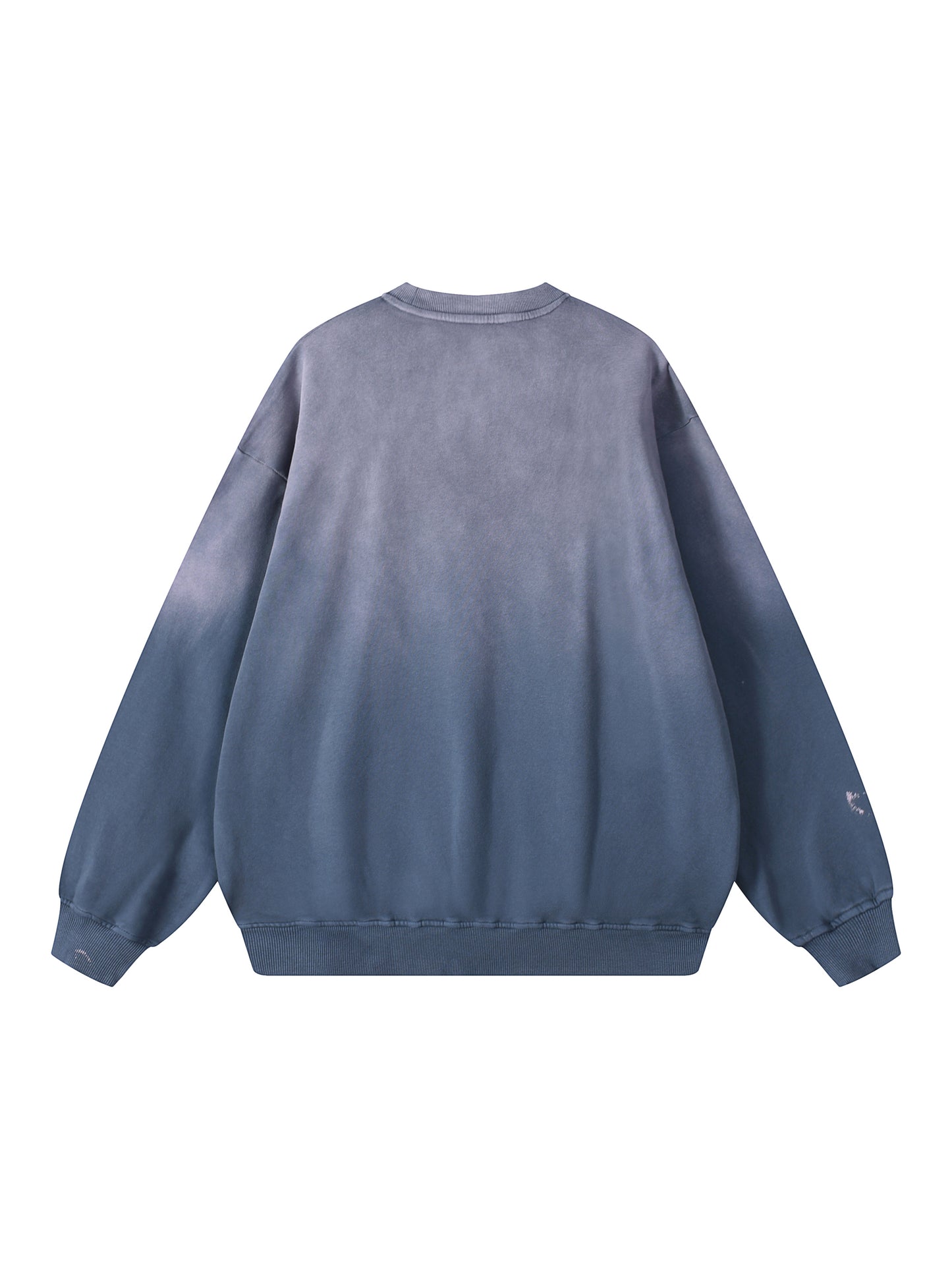 Sweatshirt,Street,Casual,Pure Cotton,Washed,Drop Shoulder,Spring,Autumn,Winter