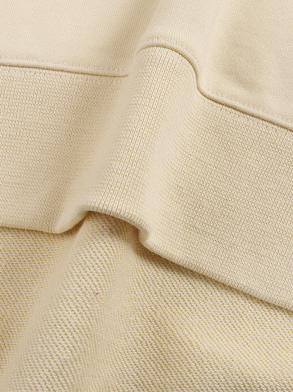 Sweatshirt,Daily Casual,Pure Cotton,Long Sleeve,Regular Sleeve,Mid Waist,Round Neck,Autumn