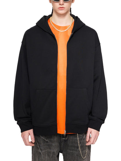 Man,Hoodie,Zip,Modern,Street
