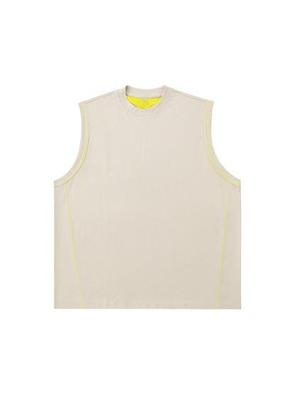sleevless,tank top,panel,street