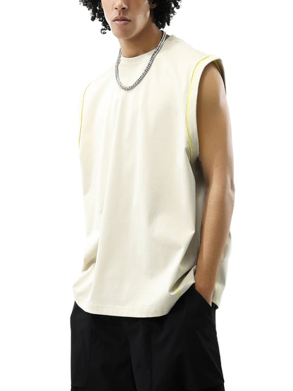 sleevless,tank top,panel,street