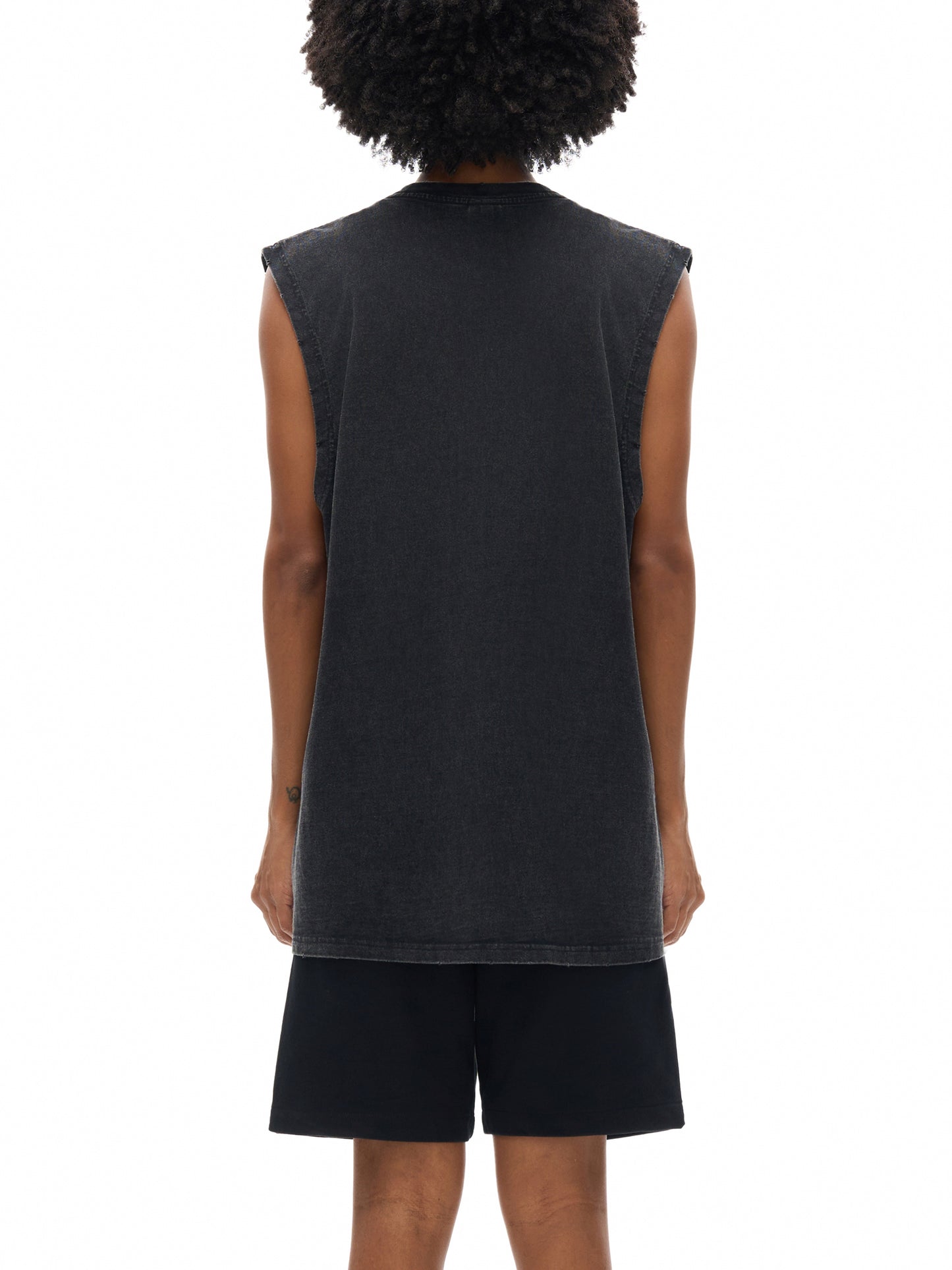 tank top,sleeveless,washed,street