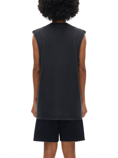 tank top,sleeveless,washed,street