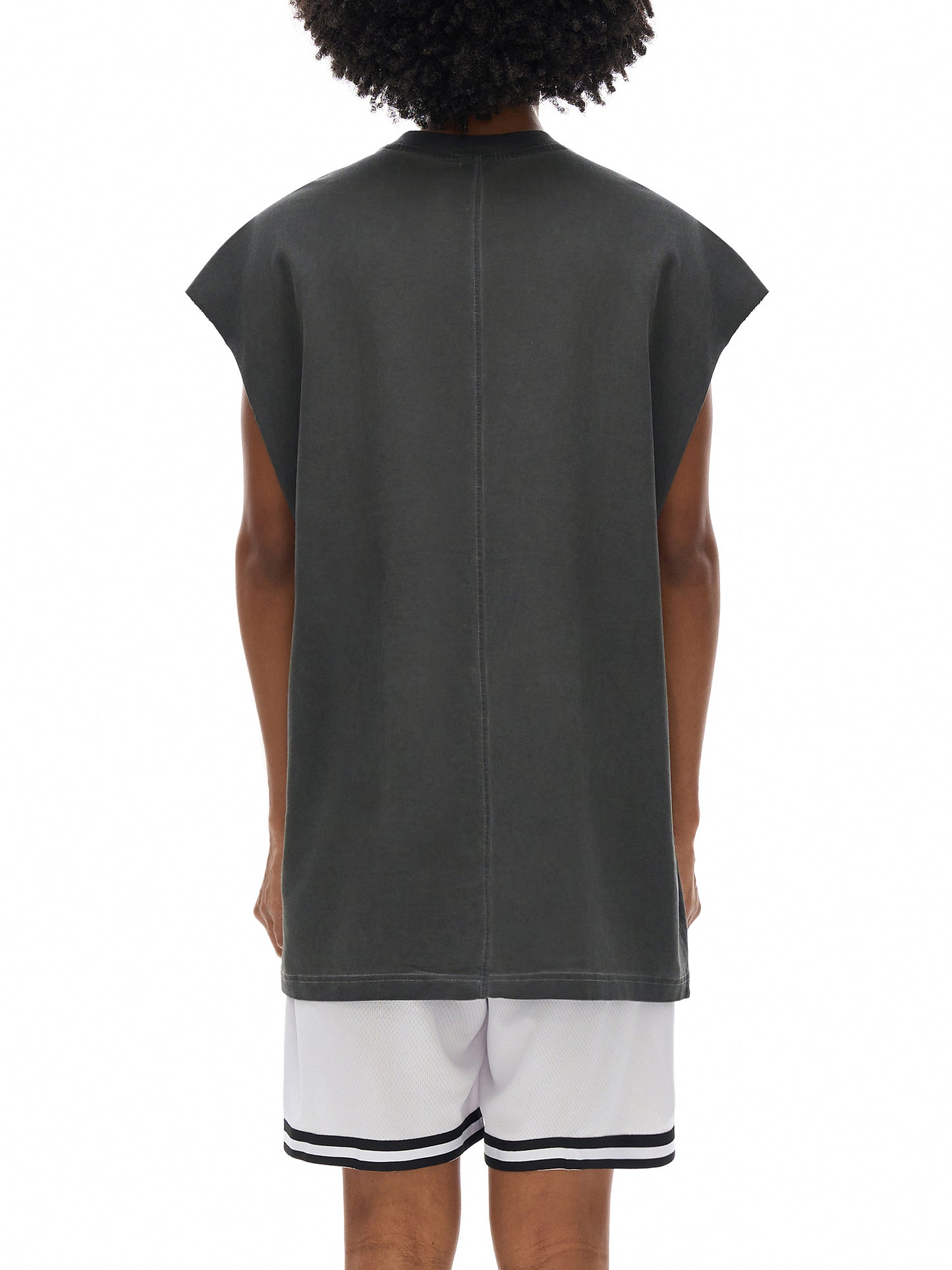 sleevless,tank top,street,washed