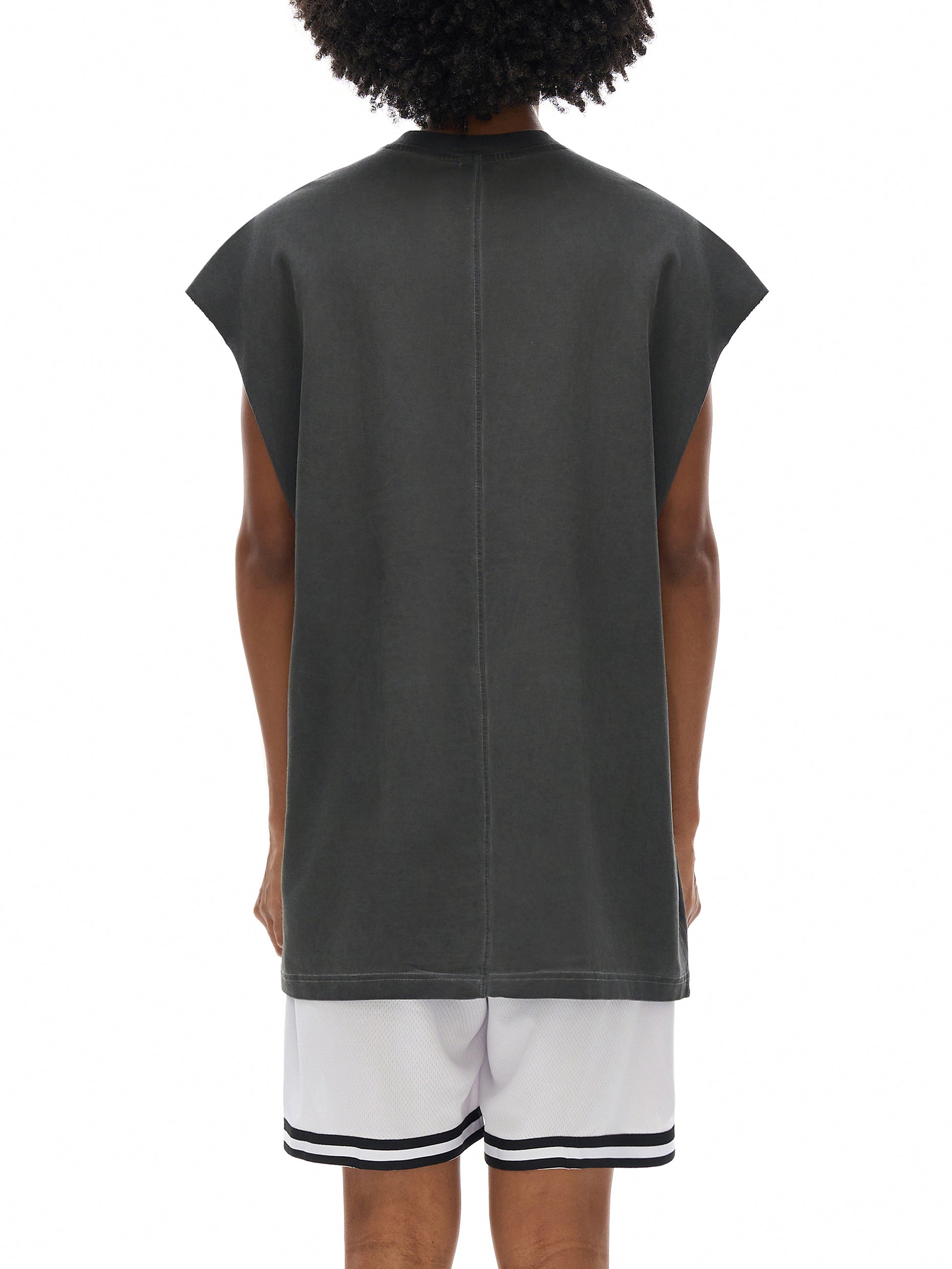 sleevless,tank top,street,washed