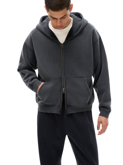 Hoodie,Zip,Man,Modern