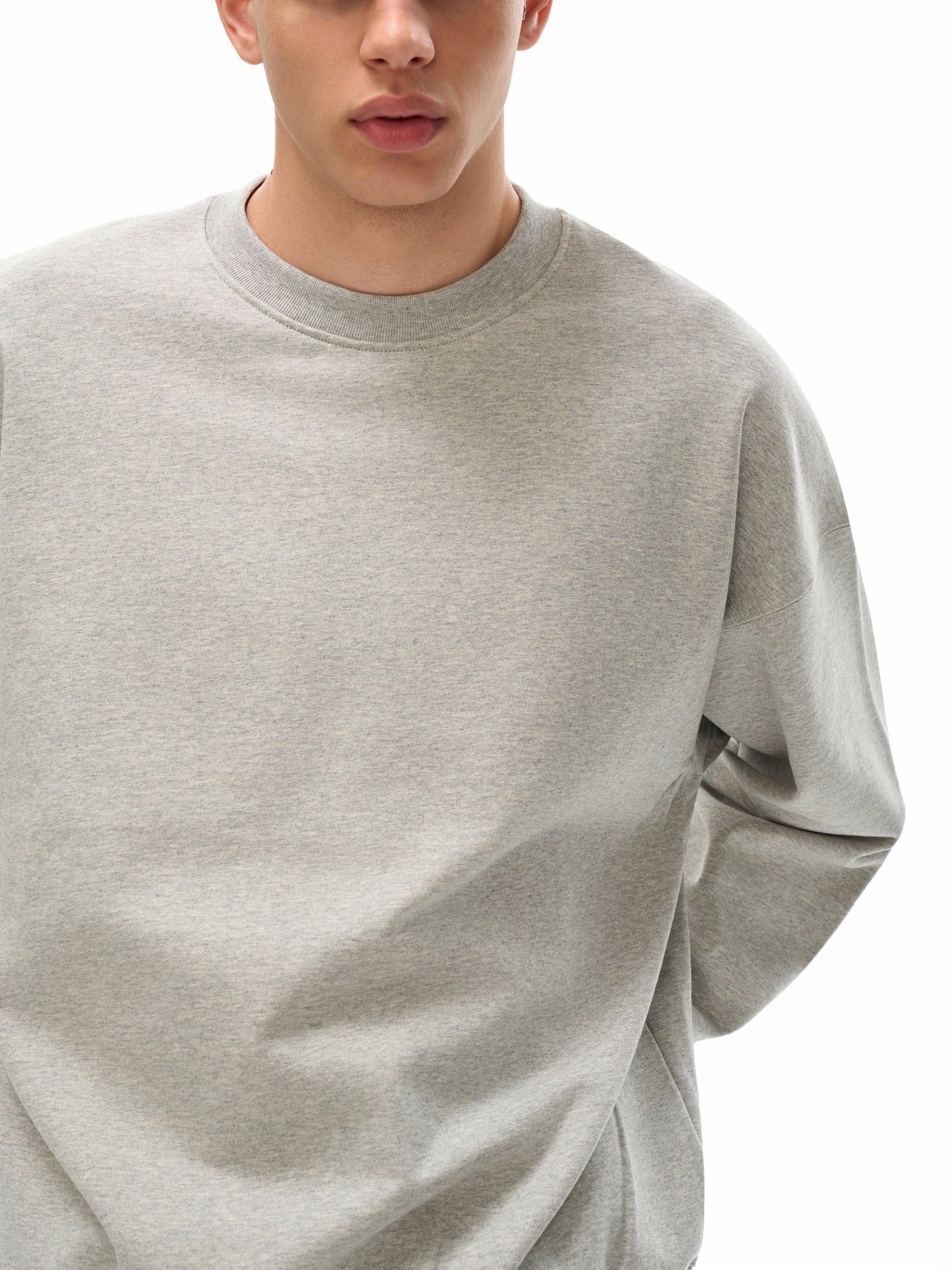 Sweatshirt,Daily Casual,Pure Cotton,Long Sleeve,Regular Sleeve,Mid Waist,Round Neck,Autumn