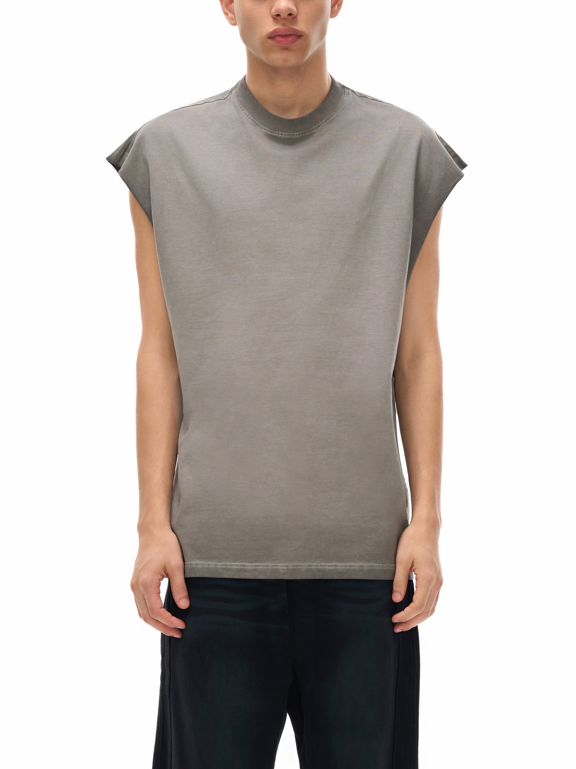 sleevless,tank top,street,washed