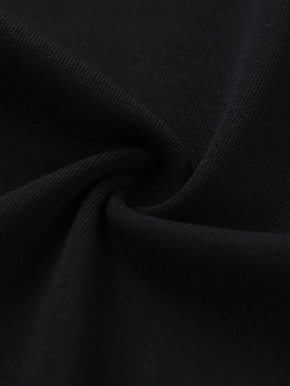 Solid Color Raglan Sleeve Crop Top