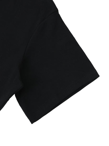 Lightweight Cocoon Shape Short Sleeve Top