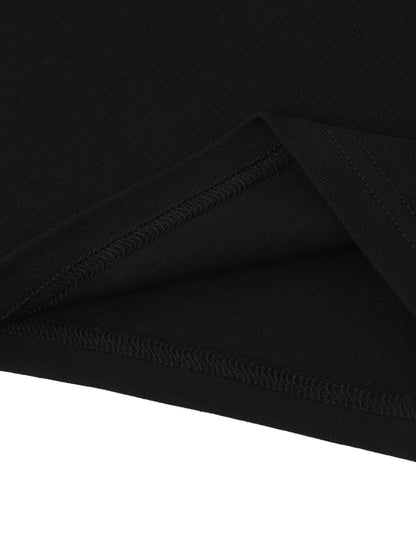 Lightweight Cocoon Shape Short Sleeve Top