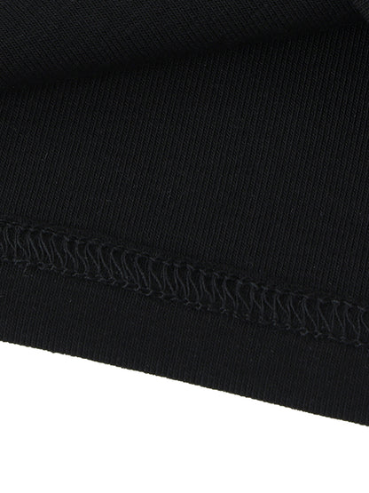 Lightweight Cocoon Shape Short Sleeve Top