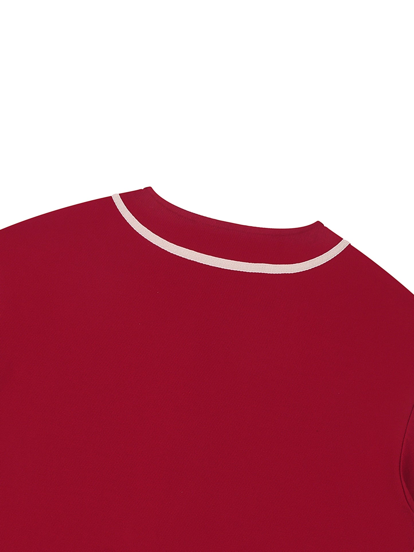 School,,office,t-shirt,red