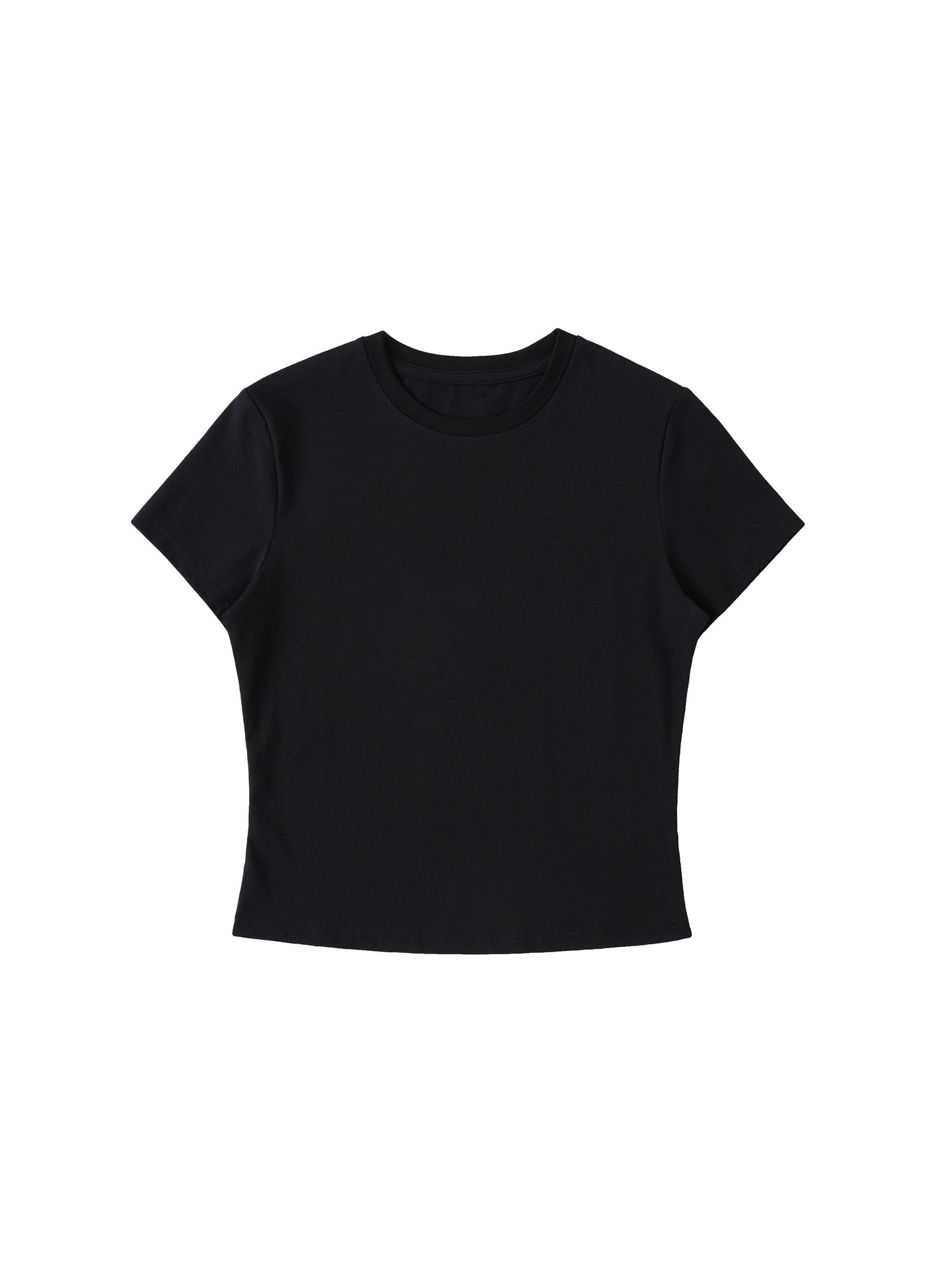 Essential Bodycon Crewneck T-Shirt
