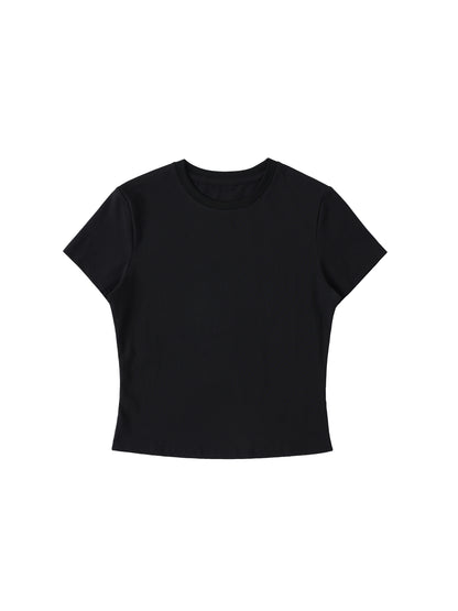 Essential Bodycon Crewneck T-Shirt