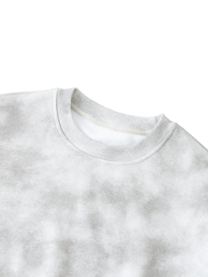 Sweatshirt,Vintage,Casual,Street,Washed,Long Sleeve,Regular Sleeve,Mid Waist,Winter,Autumn