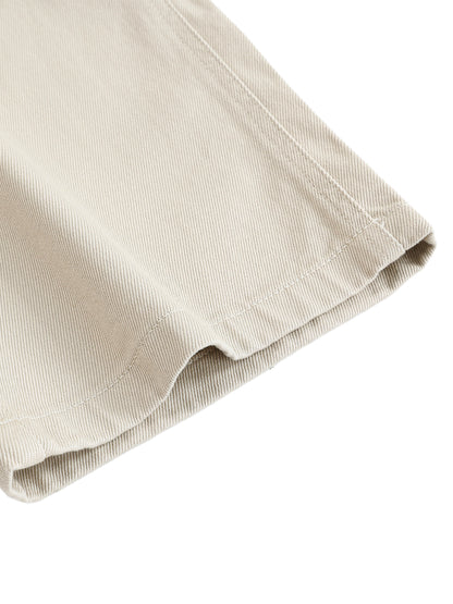 Heavyweight Cotton Straight-Leg Pants