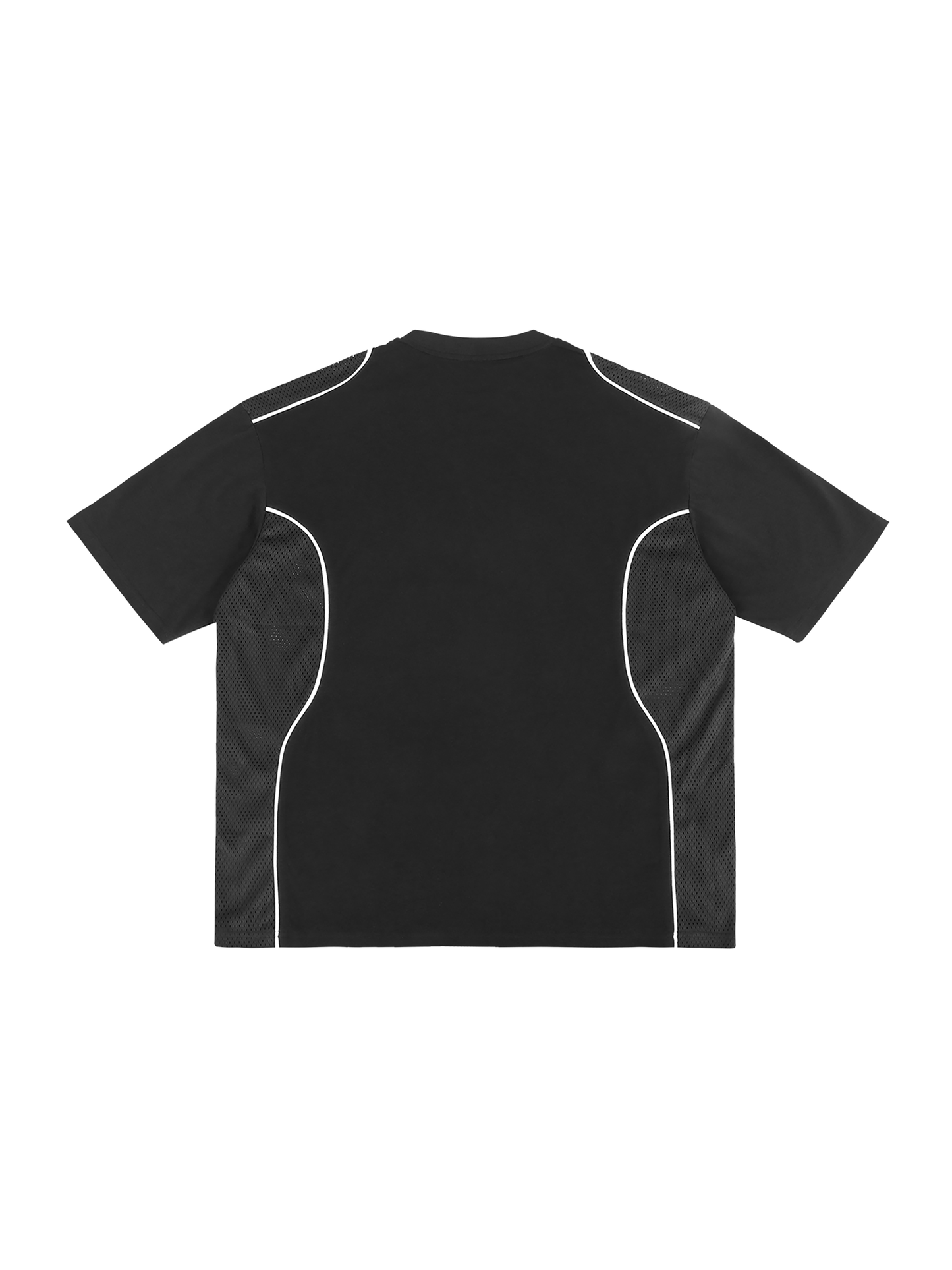 Contrast Piped Panel T-Shirt