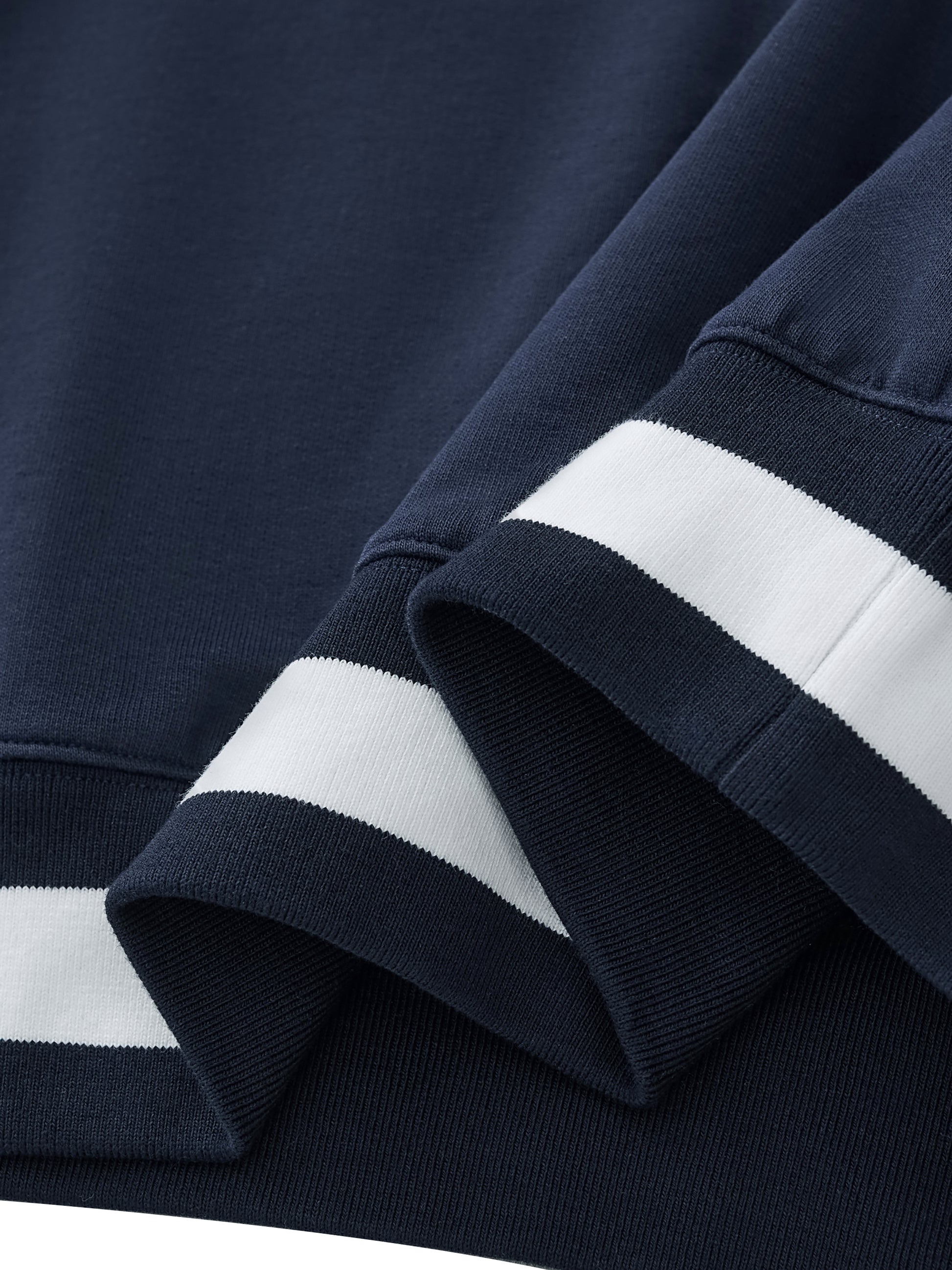 Sweatshirt,Casual,Pure Cotton,Long Sleeve,Drop Shoulder,V-Neck,Spring,Autumn