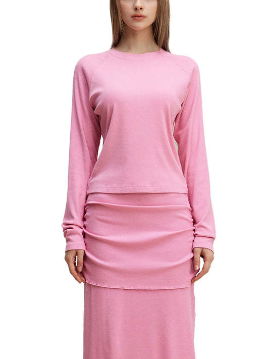 long sleeve,woman,modern,fashion