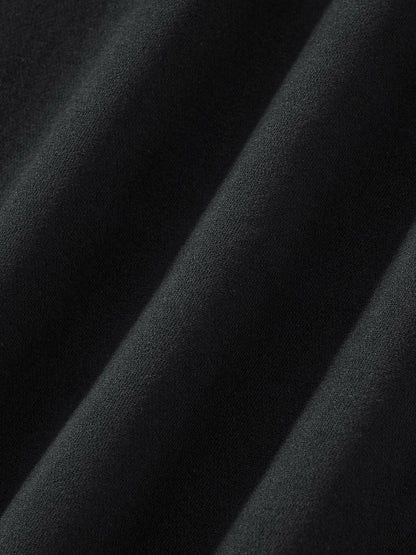 Fleece Side Slit Crewneck Sweatshirt