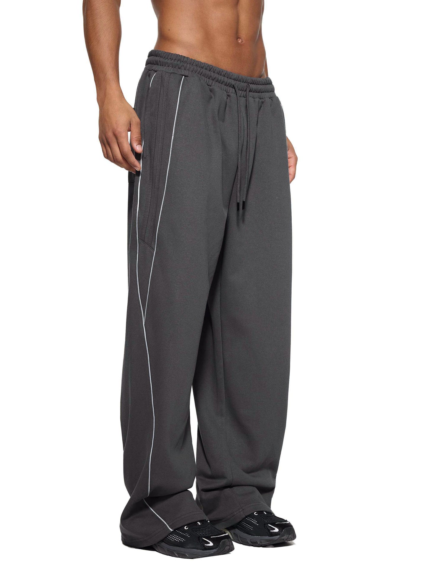 street,modern,sweatpants,man