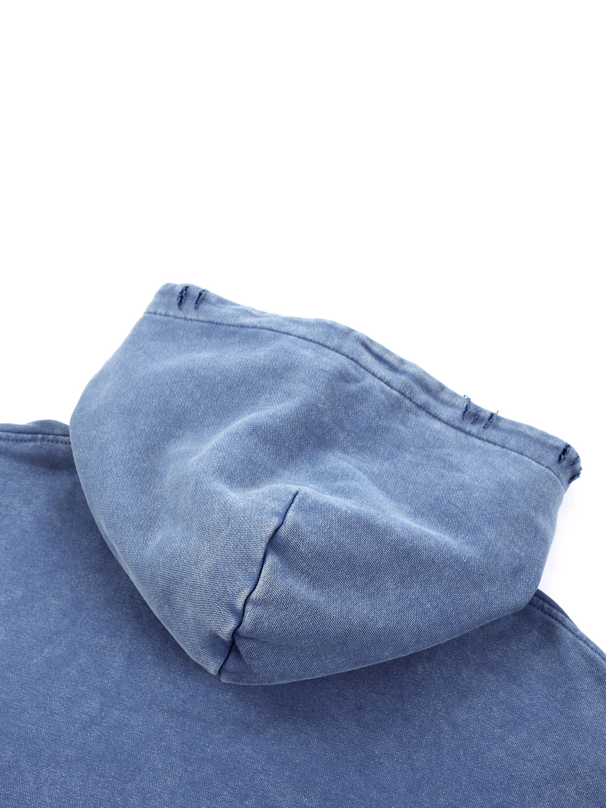 Sweatshirt,Street,Casual,Pure Cotton,Frayed,Pocket,Drop Shoulder,Hooded,Spring,Autumn